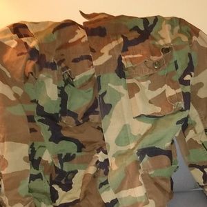 Camo military jacket